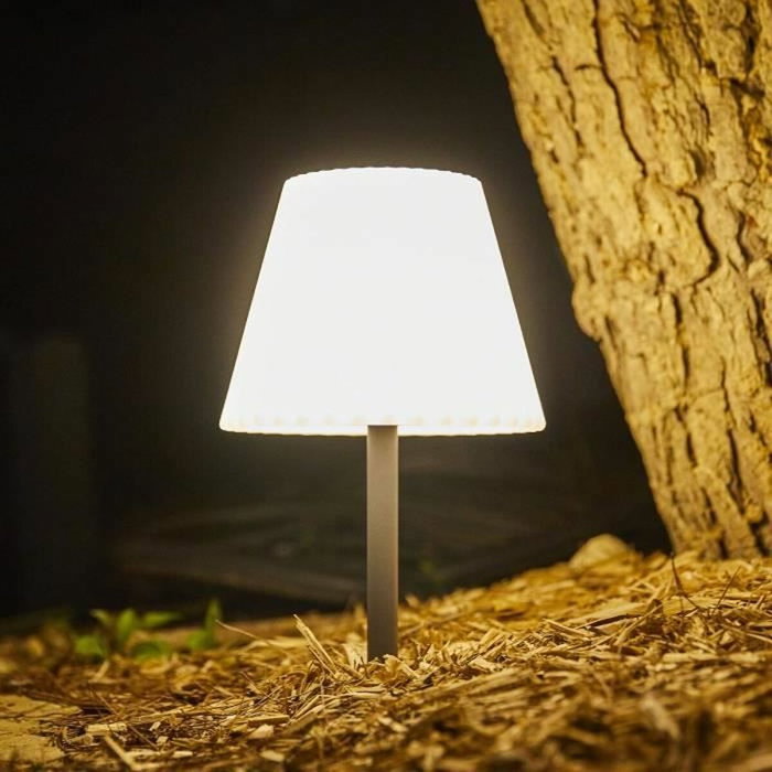 Lumisky Lady Spike Bouffant - Lampe de table solaire 2 en 1 LED dimmable