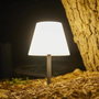 Lumisky Lady Spike Bouffant - Lampe de table solaire 2 en 1 LED dimmable