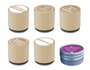 Innspiro Kit de 5 Tampons en Bois de Remerciement et Encre Violette