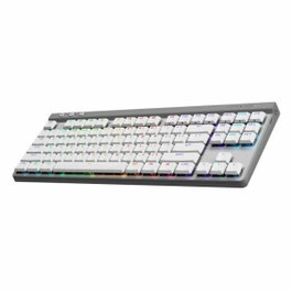 Logitech G G515 TKL LIGHTSPEED - Clavier Gamer Sans Fil AZERTY - Blanc
