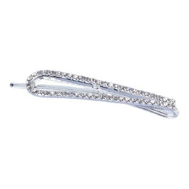 Bifull Horquillas Decoradas Diamonds Drop Silver