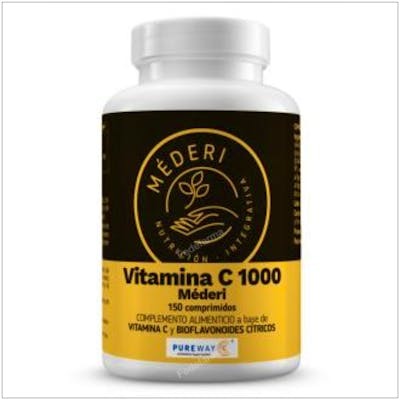 MEDERI NUTRICION INTEGRATIVA Vitamine C 1000mg 150 comprimés MEDERI NUTRICION INTEGRATIVA Vitamine C 1000mg 150 comprimés