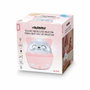 Bigben Interactive Veilleuse musicale sans fil Chat Rose et blanc avec projection 360°