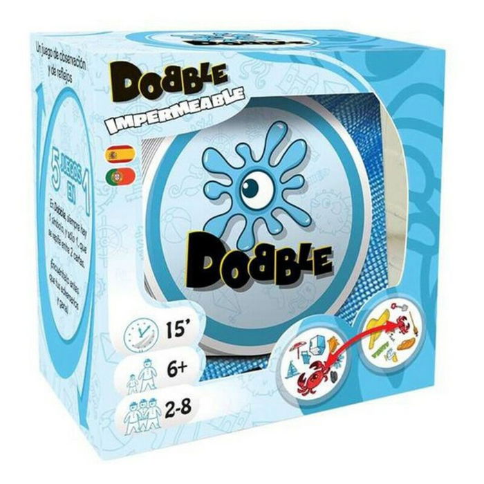 Jeu de société Dobble Waterproof Asmodee (ES-PT) Jeu de société Dobble Waterproof Asmodee (ES-PT)