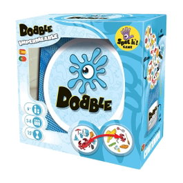 Asmodee Dobble Waterproof Jeu de Cartes Imperméable Plage Piscine Famille Enfants dès 6 Ans