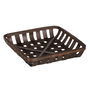 Set de basket Marron Bois 52 x 52 x 11,5 cm (3 Unités)