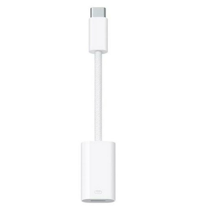 Apple Adaptateur USB-C vers Lightning Blanc MUQX3ZM/A Apple Adaptateur USB-C vers Lightning Blanc MUQX3ZM/A