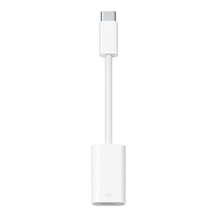 Apple Adaptateur USB-C vers Lightning Blanc MUQX3ZM/A Apple Adaptateur USB-C vers Lightning Blanc MUQX3ZM/A