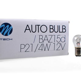 M-Tech Baz15D 12 V 21-4 W Clar Lampe Halogène P21/4W 10 Unités