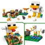 Lego Minecraft 21585 La Ferme à Poules, Jouet de Construction Fille ou Garçon 7 ans, Poulailler