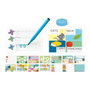 Clementoni Juego educativo aprendo a escribir avec ardoises et feutre 7x18x23 cm dès 4 ans