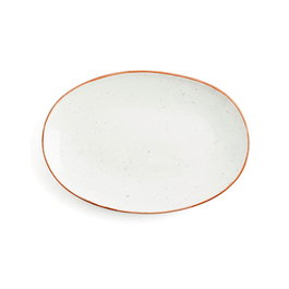 Fuente Oval Porcelana Terra Ariane 32 cm