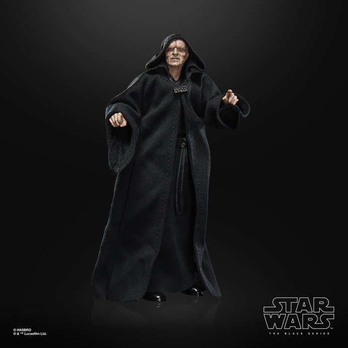 Hasbro Star Wars Black Series Figurine Emperor Palpatine 15 cm PVC Retour du Jedi