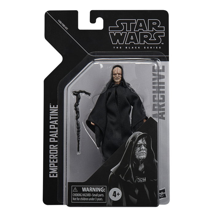 Hasbro Star Wars Black Series Figurine Emperor Palpatine 15 cm PVC Retour du Jedi