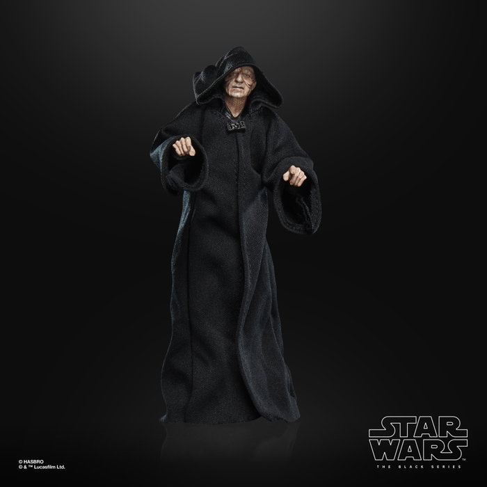 Hasbro Star Wars Black Series Figurine Emperor Palpatine 15 cm PVC Retour du Jedi