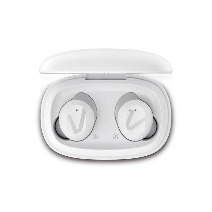 Veho Écouteurs sans fil intra-auriculaires RHOX True - Fusion White - Bluetooth 5.1 - 5h autonomie - Résistance à l'eau IPX5