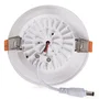 Foco Downlight Circular LED 9W Blanco Cálido 1260Lm UGR19