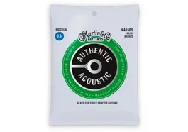 MARTIN Jeu de cordes acoustique Authentic Silked Bronze 80/20 Medium 13-56