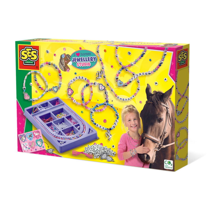 SES Creative Studio de joaillerie J'aime les chevaux - Multicolore
