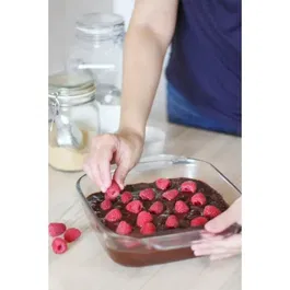 Pyrex - Lot de 3 plats rectangulaires en verre - 20, 25 et 28 cm - Résistant aux chocs thermiques et au four (-40°C à +350°C) - Sans BPA