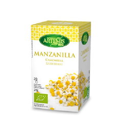 ARTEMIS BIO Manzanilla infusion, 20 sachets