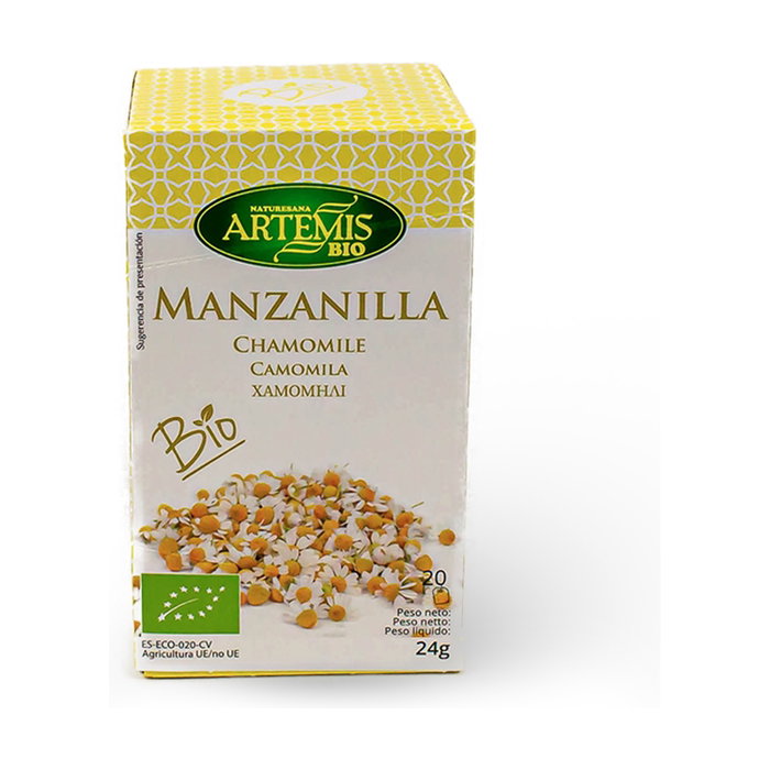 ARTEMIS BIO Manzanilla infusion 20 filtres
