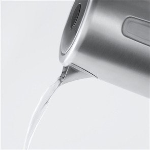 Russell Hobbs 24190-70 Bouilloire électrique compacte en acier inoxidable avec filtre amovible et indicateur lumineux - 0.7L