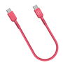 Câble USB-C vers USB-C Muvit for Change Magenta 0,2 m