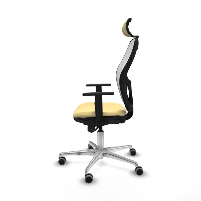 Piqueras y Crespo Chaise de Bureau 1D086G2 Crème