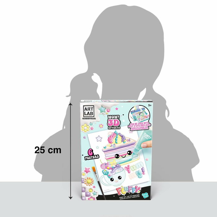 Canal Toys Kit de Peinture Fluffy Paint - Art Lab - ART 019 Canal Toys Kit de Peinture Fluffy Paint - Art Lab - ART 019