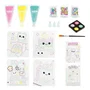 Canal Toys ART 019 Kit de Peinture Fluffy Paint Art Lab - Kit créatif pour peintures 3D avec 6 posters et décorations - À partir de 6 ans