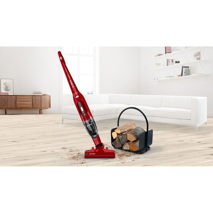 Bosch BBHF214R Aspirateur Balai 2 en 1 Rouge Bosch BBHF214R Aspirateur Balai 2 en 1 Rouge