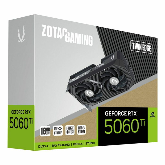 Carte Graphique Zotac ZT-B50620E-10M geforce rtx 5060 ti 16 GB GDDR7
