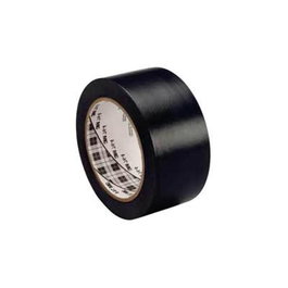 3M Cinta de marquage pour sol, noir, 50 mm x 33 m
