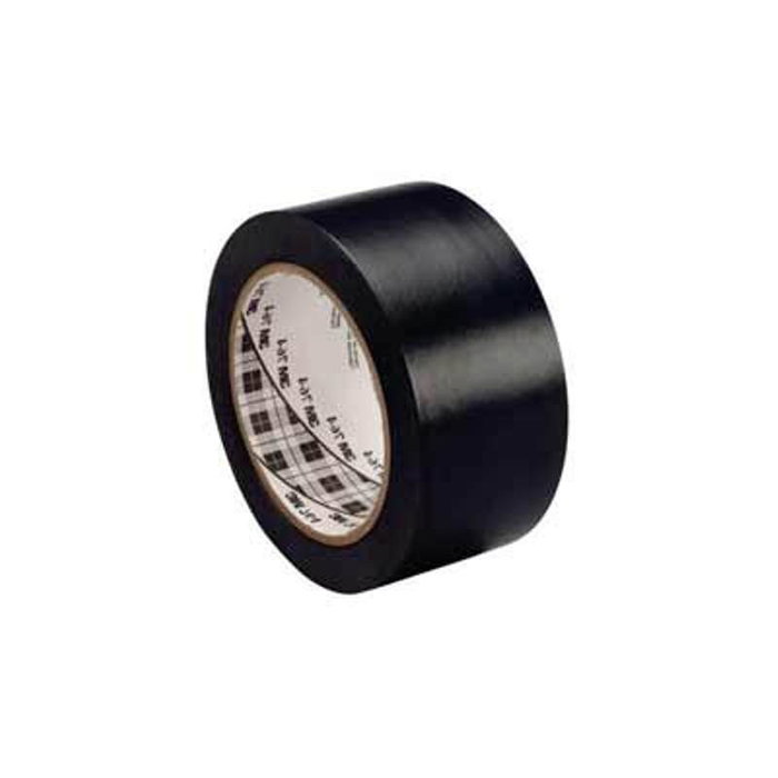 3M Cinta de marquage pour sol, noir, 50 mm x 33 m 3M Cinta de marquage pour sol, noir, 50 mm x 33 m