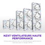 NZXT F140X RGB Blanc - Ventilateur PC 140 mm