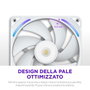 NZXT F140X RGB Blanc - Ventilateur PC 140 mm