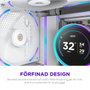 NZXT F140X RGB Blanc - Ventilateur PC 140 mm