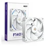 NZXT F140X RGB (RF-U14PN-W1) Ventilateur PC 140 mm - Blanc