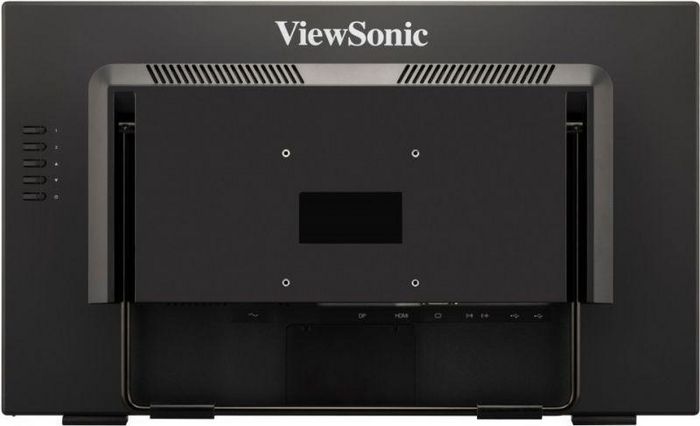 ViewSonic TD2465 Écran tactile PCAP 24" Full HD (1920x1080) 10 points - Compatible doigts mouillés, gants, stylet - 7 ms, 250 nits, HDMI, DisplayPort, Noir