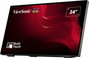 ViewSonic TD2465 Écran tactile PCAP 24" Full HD (1920x1080) 10 points - Compatible doigts mouillés, gants, stylet - 7 ms, 250 nits, HDMI, DisplayPort, Noir