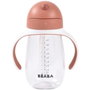 Béaba Verre d'Apprentissage avec paille 300 ml Terracota