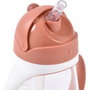 Béaba Verre d'Apprentissage avec paille 300 ml Terracota