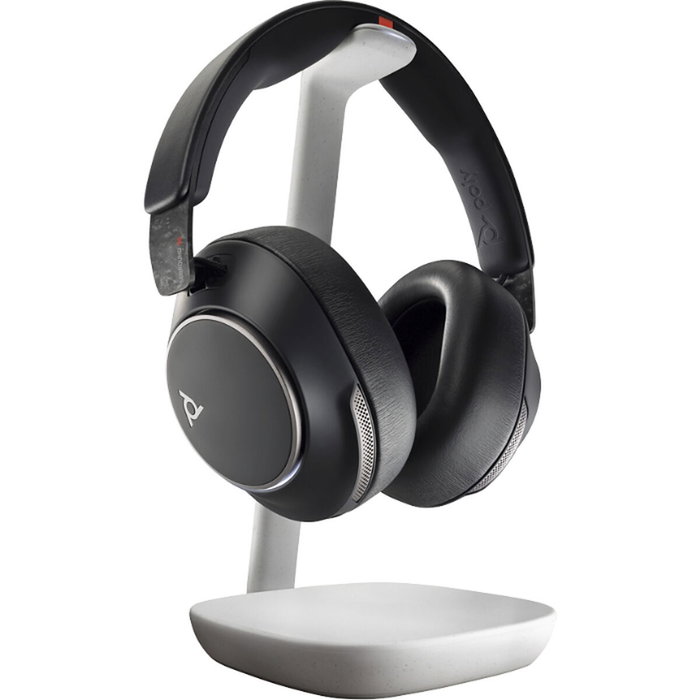 HP Voyager Surround 85 UC Microsoft Teams Certified USB-C Headset avec adaptateur et socle de chargement black