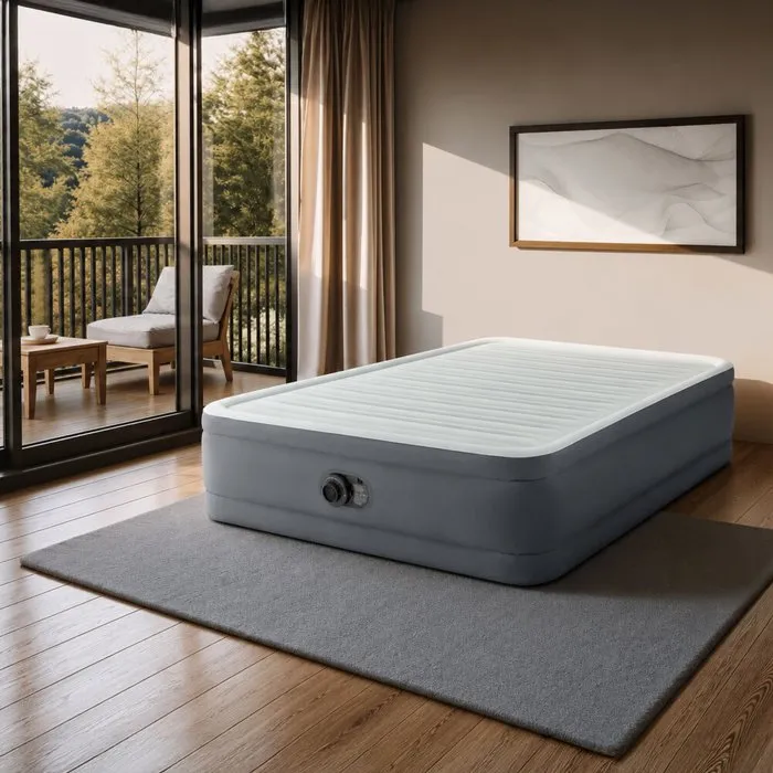 Intex Matelas gonflable PremAire Large 64906ND pour 2 personnes