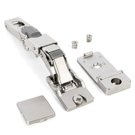 Salice Bisagra CBY1AC9 Charnière Universelle sans Ressort pour Panneau Phénolique 110° Nickel 3 Réglages 8mm Épaisseur