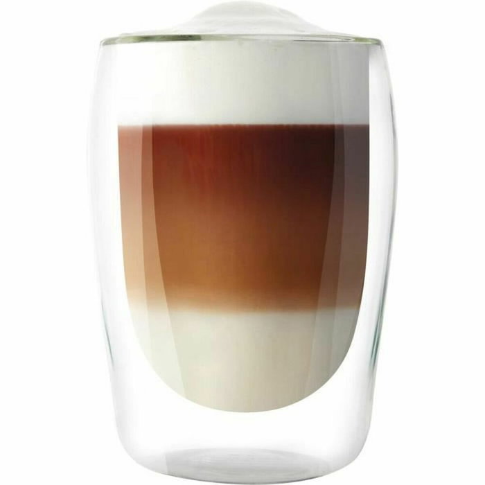 Melitta Lot de 2 verres en borosilicate pour latte macchiato 300 ml transparent Melitta Lot de 2 verres en borosilicate pour latte macchiato 300 ml transparent
