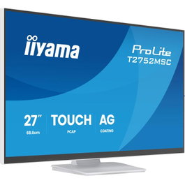 iiyama ProLite Touch T2752MSC-W1AG 27 pouces Tactile Full HD IPS Blanc