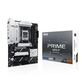 ASUS Carte mère PRIME X870-P pour AMD AM5, Wi-Fi 7, USB4, PCIe 5.0, DDR5, avec 3 ports M.2 et connecteurs USB-C