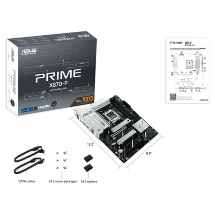 Carte Mère Asus PRIME X870-P AMD AM5 AMD